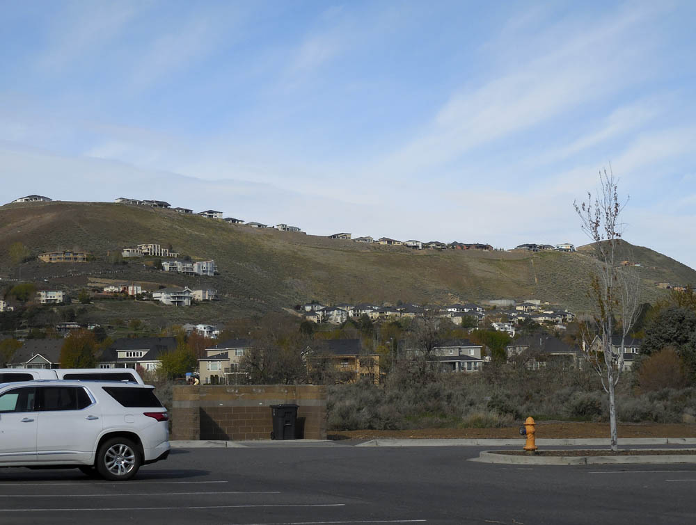 view from claybell park