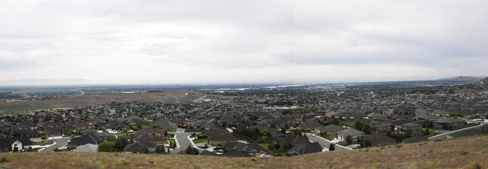 richland from badger mtn