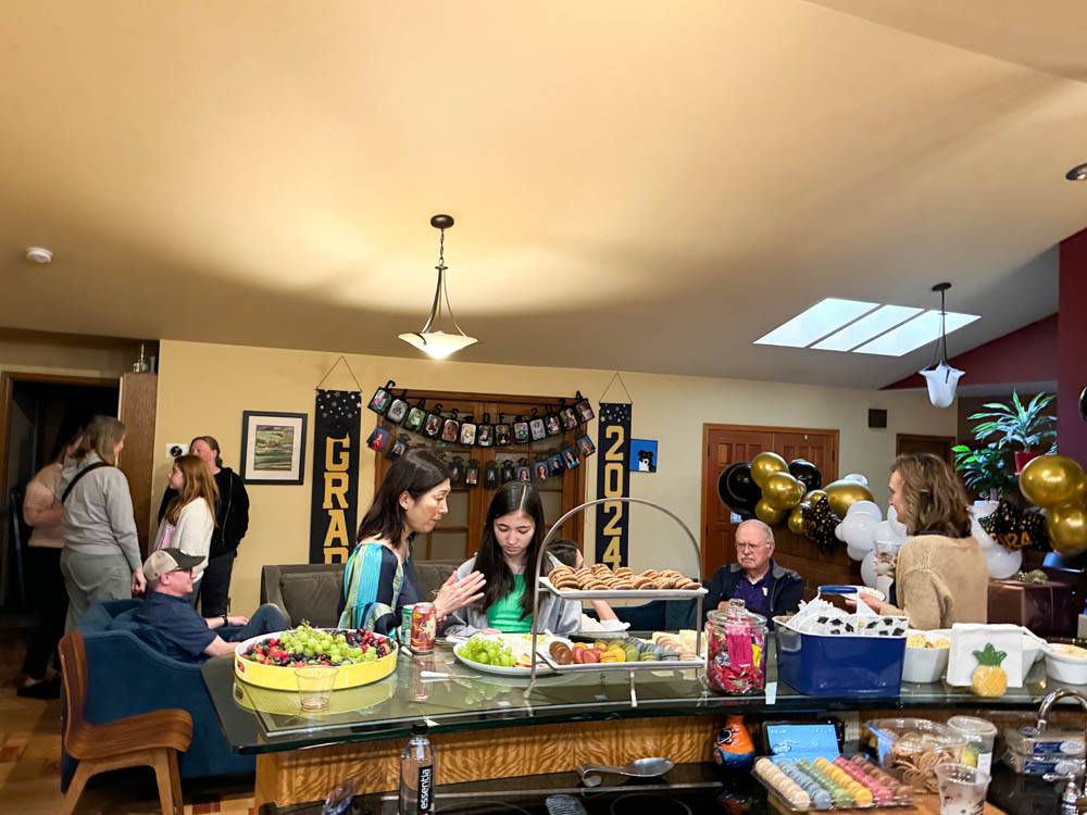 graduation party at sarahs