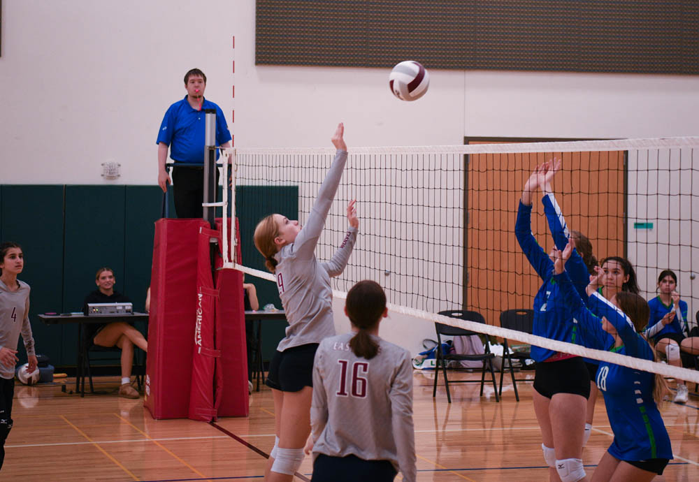 katie volleyball vs liberty