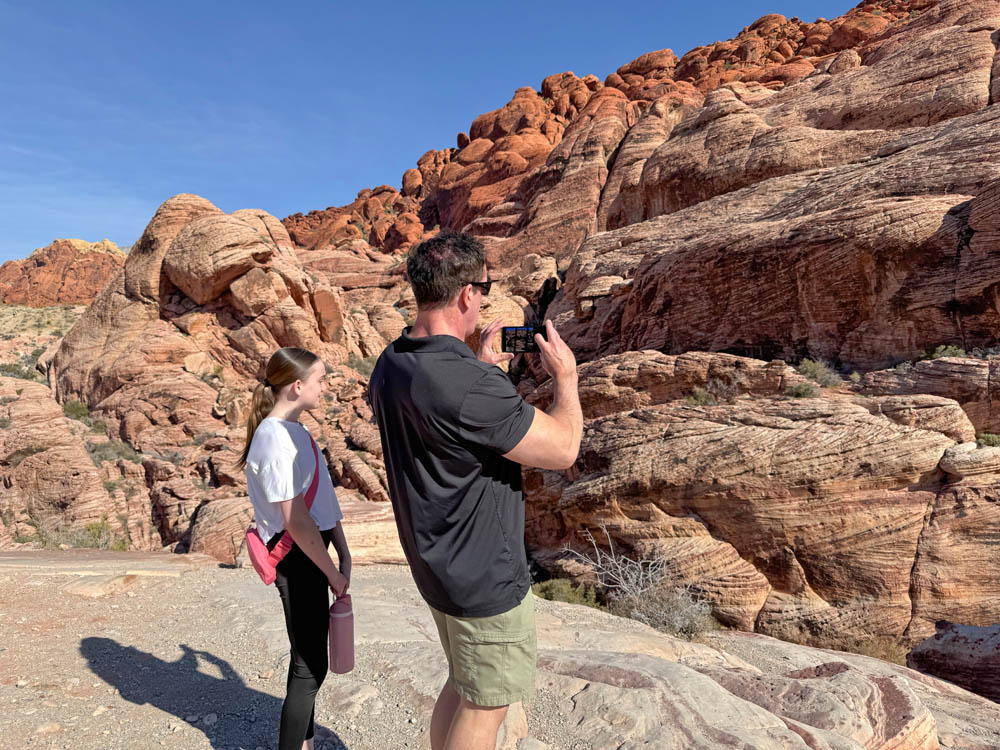 amanda and noah at red rock