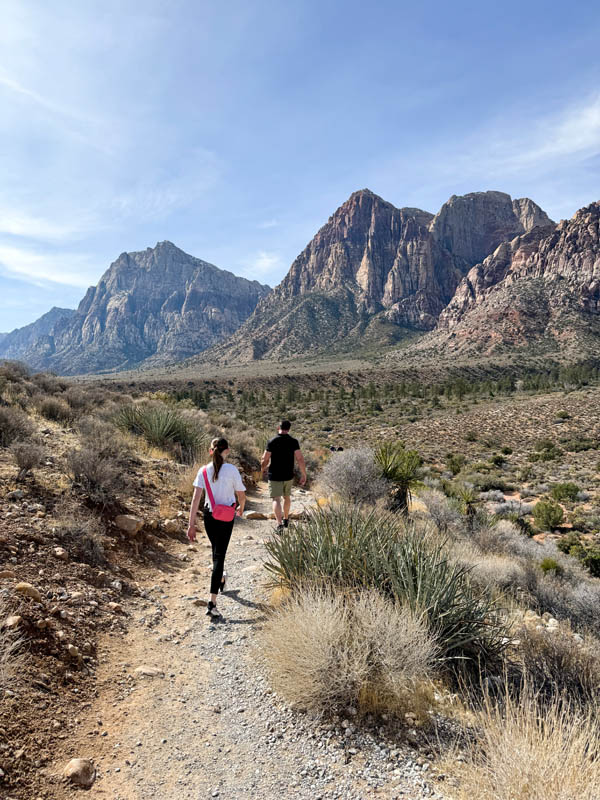 amanda and noah at pine creek canyon red rock