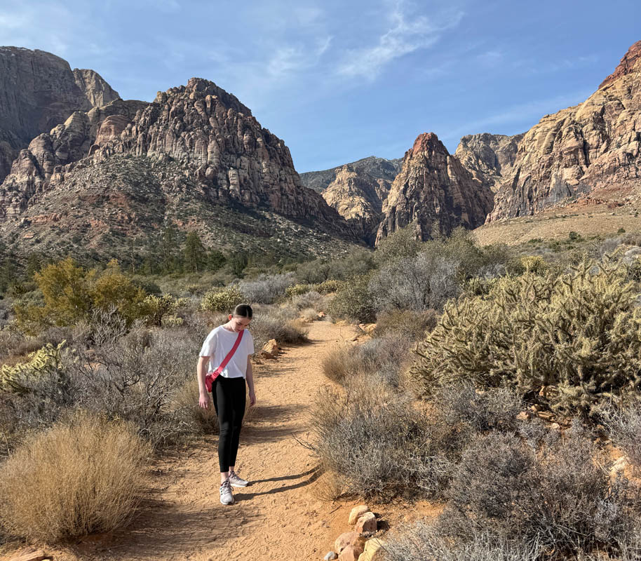 amanda at pine creek canyon red rock