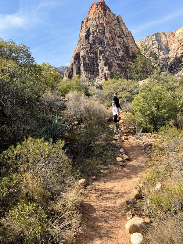 amanda and noah at pine creek canyon red rock