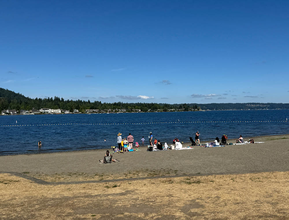 tibbetts beach lake sammamish